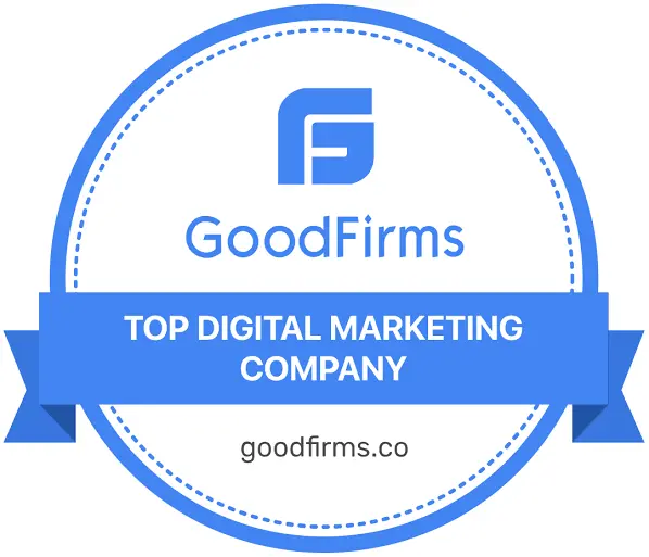 GoodFirms award badge